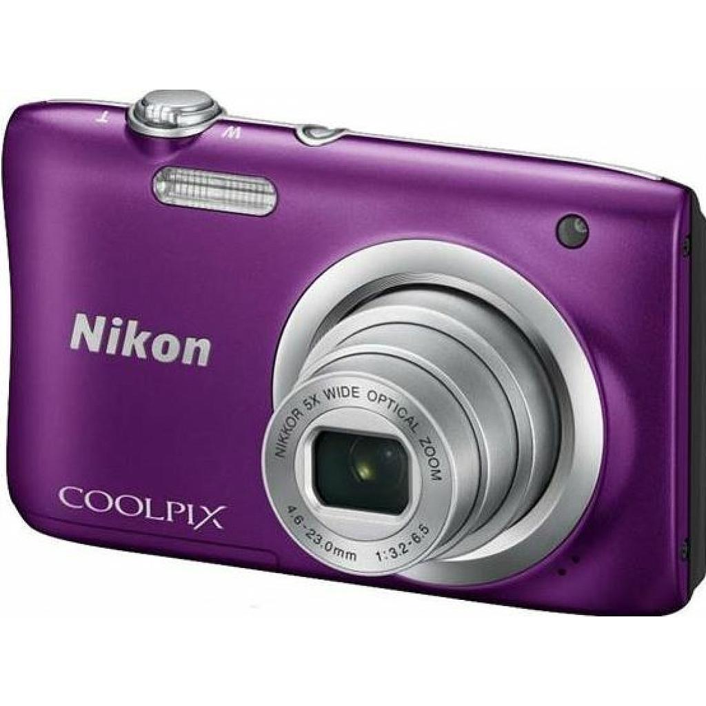 Digital Camera Nikon A100 New Purple