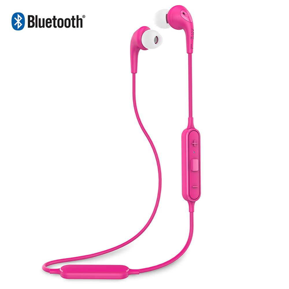 Iluv Wireless bubble gum air BT earphones pink New 1