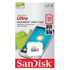 Micro Card Sandisk SanDisk Ultra UHS-I New Micro Memory Slot 32Gb Memory Card